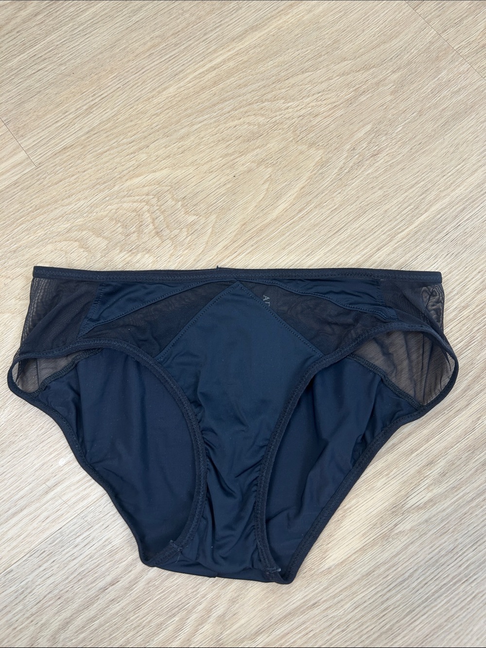 Adore Me Mesh Satin Panty XS
